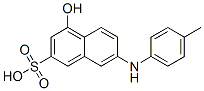 4-Hydroxy-7-p-toluidino-2-naphthalenesulfonic acid Structure,6259-57-0Structure