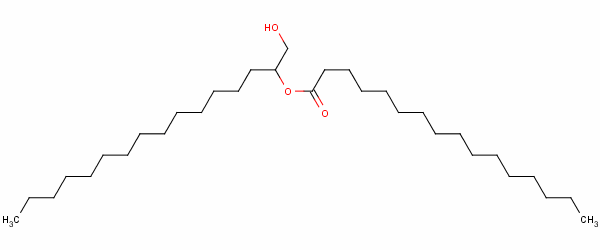 1-(Hydroxymethyl)pentadecyl palmitate Structure,62604-71-1Structure