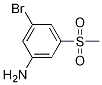 3-Bromo-5-(methylsulfonyl)aniline Structure,62606-00-2Structure