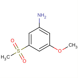 3-Methoxy-5-(methylsulfonyl)aniline Structure,62606-02-4Structure