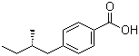 4-[(2S)-2-Methylbutyl]benzoic acid Structure,62614-46-4Structure