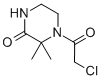 4-(2-Chloro-acetyl)-3,3-dimethyl-piperazin-2-one Structure,626223-67-4Structure