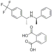 (R)-1-phenyl-n-((r)-1-(4-(trifluoromethyl)phenyl)ethyl)ethanamine phthalate Structure,626244-13-1Structure