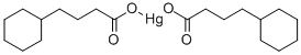 Mercury cyclohexanebutyrate Structure,62638-02-2Structure