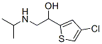 1-(4-Chloro-2-thienyl)-2-isopropylaminoethanol Structure,62673-46-5Structure