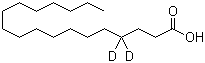 Octadecanoic-4,4-d2 acid Structure,62690-13-5Structure