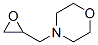 4-(2,3-Epoxypropyl)morpholine Structure,6270-19-5Structure