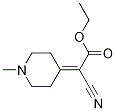 Ethyl 2-cyano-2-(1-methylpiperidin-4-ylidene)acetate Structure,62702-79-8Structure