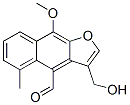 3-(Hydroxymethyl)-9-methoxy-5-methylnaphtho[2,3-b]furan-4-carbaldehyde Structure,62706-43-8Structure