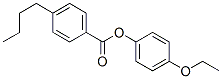 4-N-butylbenzoic acid 4-ethoxyphenyl ester Structure,62716-65-8Structure