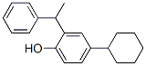 4-Cyclohexyl-2-(1-phenylethyl)phenol Structure,62737-79-5Structure