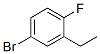 Benzene, 4-bromo-2-ethyl-1-fluoro- (9ci) Structure,627463-25-6Structure