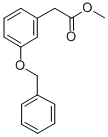 3-Benzyloxyphenylacetic acid methyl ester Structure,62769-42-0Structure