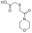 (2-Morpholin-4-yl-2-oxo-ethylsulfanyl)-acetic acid Structure,62770-06-3Structure