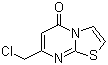 7-(Chloromethyl)-5h-thiazolo[3,2-a]pyrimidin-5-one Structure,62773-09-5Structure