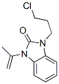 1-(3-Chloropropyl)-1,3-dihydro-3-(1-methylvinyl)-2h-benzimidazol-2-one Structure,62780-84-1Structure