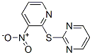 2-[(3-Nitro-2-pyridyl)thio]pyrimidine Structure,62782-69-8Structure