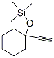 1-Ethynyl-1-(trimethylsiloxy)cyclohexane Structure,62785-90-4Structure