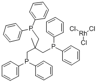 Trichloro[1,1,1-tris(diphenylphosphinomethyl)ethane]rhodium Structure,62792-06-7Structure