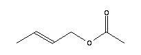 Trans-2-butenyl acetate Structure,628-08-0Structure