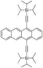 5,12-Bis[2-[tris(1-methylethyl)silyl]ethynyl]naphthacene Structure,628316-50-7Structure