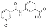 3-[(3-Carboxyphenyl)carbamoyl]pyridine 1-oxide Structure,62833-95-8Structure