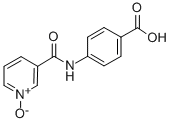 3-[(4-Carboxyphenyl)carbamoyl]pyridine 1-oxide Structure,62833-97-0Structure