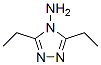 3,5-Diethyl-4H-1,2,4-triazol-4-amine Structure,6285-28-5Structure