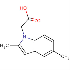 2,5-Dimethyl-1h-indol-1-acetic acid Structure,628736-71-0Structure