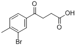 4-(3-Bromo-4-methylphenyl)-4-oxobutyric acid Structure,62903-07-5Structure