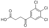 4-(3,4,5-Trichlorophenyl )-4-oxobutyric acid Structure,62903-19-9Structure