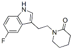 1-[2-(5-Fluoro-1h-indol-3-yl)ethyl]piperidin-2-one Structure,62933-31-7Structure