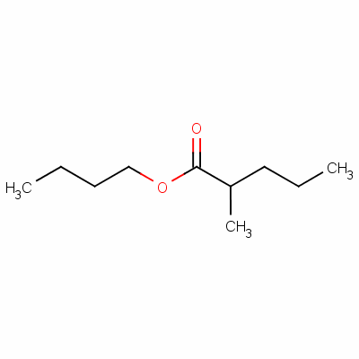 Butyl 2-methylvalerate Structure,6297-41-2Structure