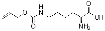 (S)-6-(((allyloxy)carbonyl)amino)-2-aminohexanoicacid Structure,6298-03-9Structure