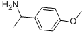 1-(4-Methoxy-phenyl)-ethylamine Structure,6298-96-0Structure