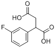 2-(3-Fluorophenyl)succinic acid Structure,62985-34-6Structure