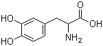 3,4-Dihydroxyphenylalanine Structure,63-84-3Structure