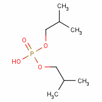 Phosphoric acid, bis(2-methylpropyl) ester Structure,6303-30-6Structure