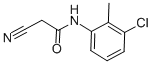 N-(3-chloro-2-methyl-phenyl)-2-cyano-acetamide Structure,63034-96-8Structure