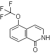 5-(Trifluoromethoxy)isoquinolin-1(2h)-one Structure,630423-20-0Structure