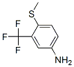 4-Methylthio-3-(trifluoromethyl)aniline Structure,63094-56-4Structure