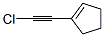 Cyclopentene,1-(chloroethynyl)-(9ci) Structure,63107-01-7Structure