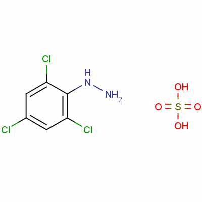 (2,4,6-Trichlorophenyl)hydrazine sulphate Structure,63133-79-9Structure