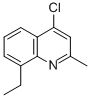 4-Chloro-8-ethyl-2-methylquinoline Structure,63136-24-3Structure