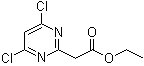 Ethyl 2-(4,6-dichloropyrimidin-2-yl)acetate Structure,63155-10-2Structure