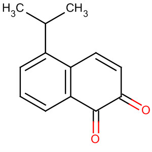 1,2-Naphthalenedione,5-(1-methylethyl)-(9ci) Structure,63166-22-3Structure