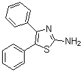 4,5-Diphenyl-1,3-thiazol-2-amine Structure,6318-74-7Structure