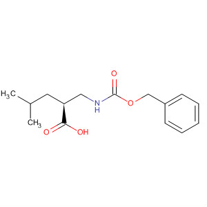 (S)-2-((((benzyloxy)carbonyl)amino)methyl)-4-methylpentanoic acid Structure,631899-15-5Structure