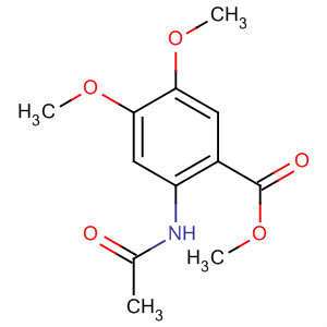 Methyl-2-acetamido-4,5-dimethoxybenzoate Structure,63190-57-8Structure