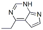 4-Ethyl-7h-pyrrolo[2,3-d]pyrimidine Structure,63205-44-7Structure